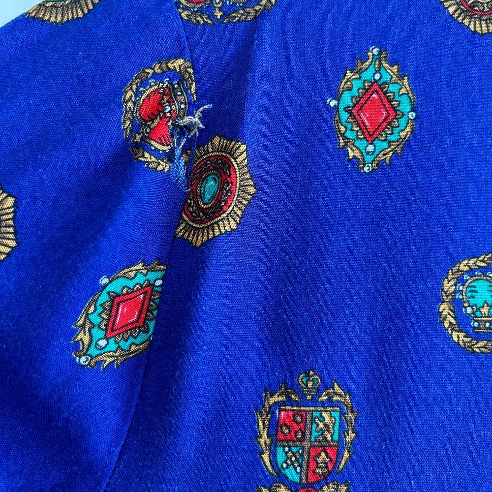 Lucia Vintage Patterned Button Up Top - Picture 7 of 10
